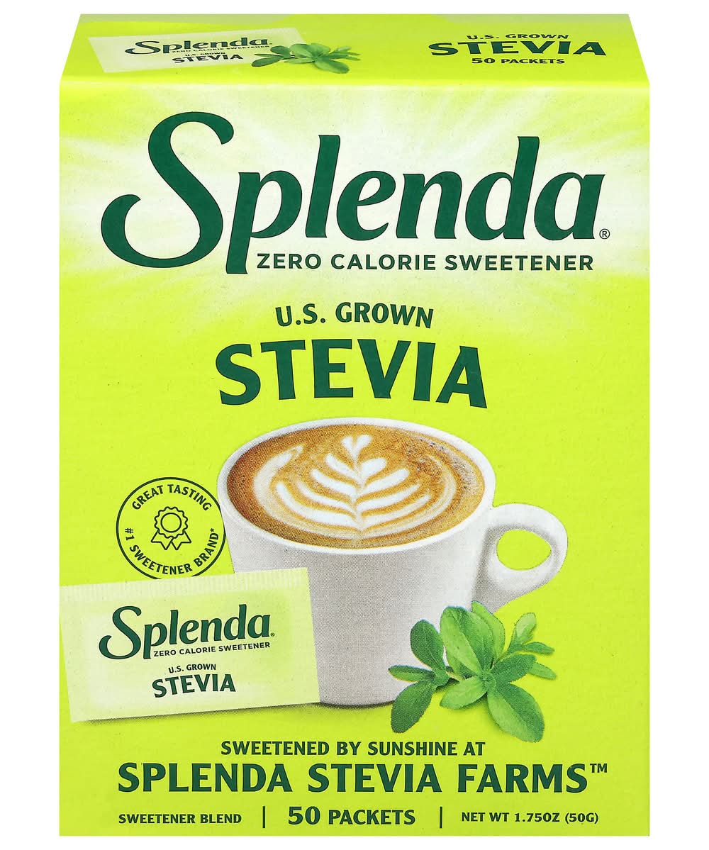 Splenda Zero Calorie Sweetener Stevia 50 ct 