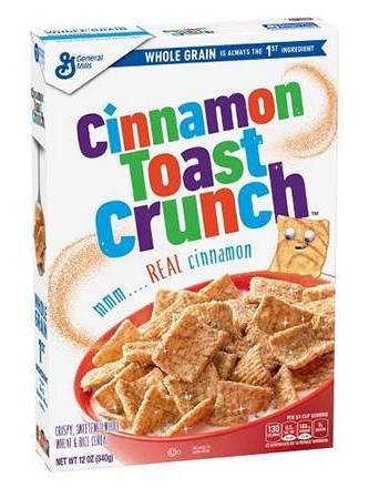 Cinnamon Toast Crunch Cereal 12 oz