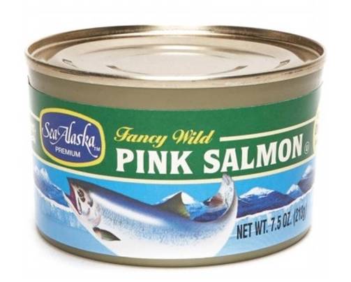 Sea Alaska Fancy Wild Pink Salmon 7.5 oz