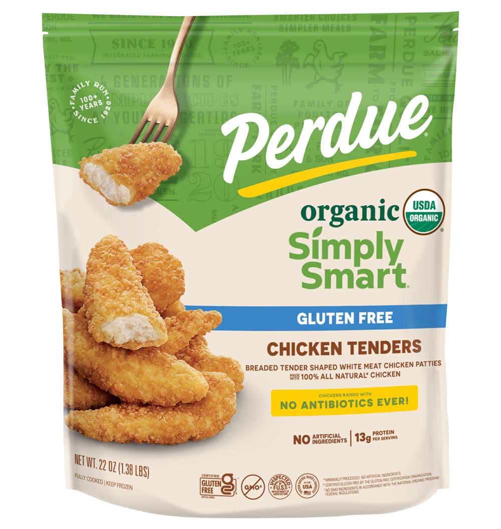 Perdue Simply Smart Organics Gluten Free Chicken Tenders 22 oz