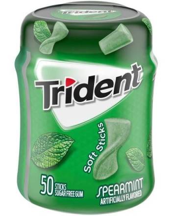 Trident Spearmint Soft Sticks 50 ct