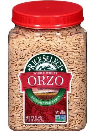 Rice Select Whole Wheat Orzo 26.5 oz