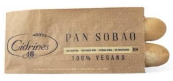 Cidrines Pan Vegano Sobao 16 oz