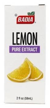 Badia Pure Lemon Extract 2 oz