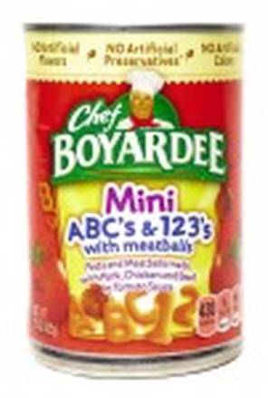Chef Boyardee Mini ABCs and 123s 15 oz