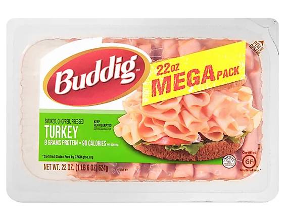 Buddig Smoked Turkey Mega Pack 22 oz