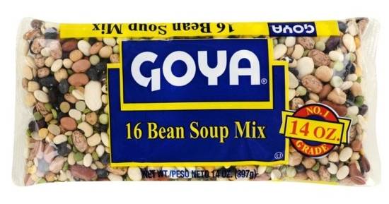 Goya 16 Bean Soup Mix