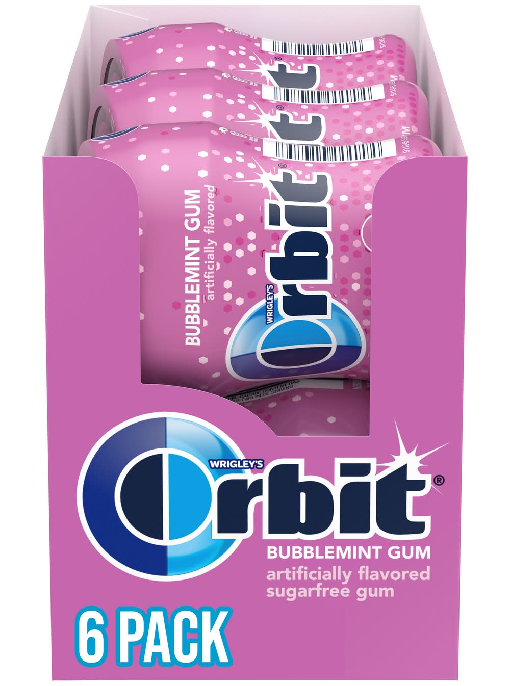 Orbit Bubblemint Gum 55 ct