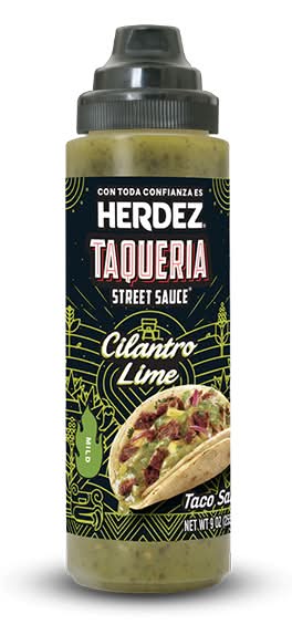 Herdez Taqueria Street Sauce Cilantro Lime Taco Sauce 9 oz
