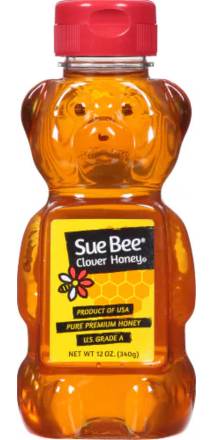 Sue Bee Clover Honey Squeeze Bear 12 oz