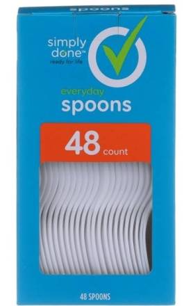 Simply Done Everyday Spoons 48 ct
