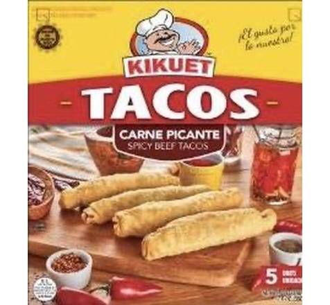 Kikuet Tacos de Carne Picante 12 oz