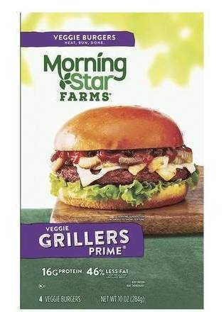 MorningStar Farms Veggie Grillers Burgers 10 oz