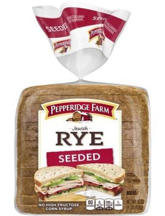 Pepperidge Farm Jewish Rye-Seeded Bread 16 oz