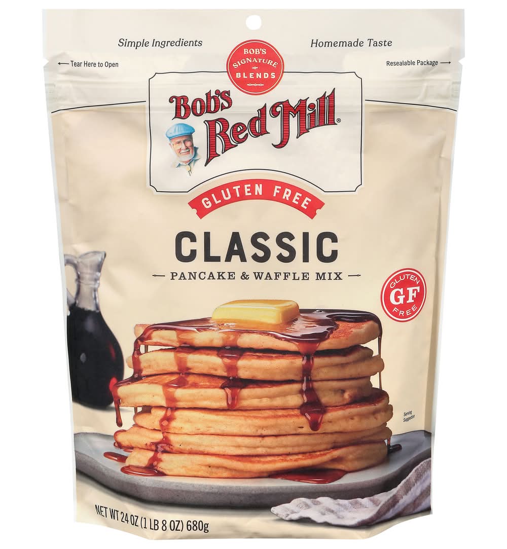 Bob's Red Mill Gluten Free Pancake & Waffle Mix 24 oz