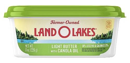 Land o Lakes Light Butter with Canola Oil 8 oz
