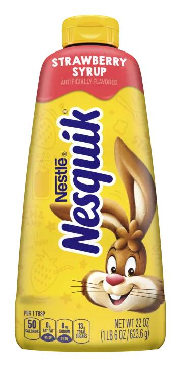 Nesquik Strawberry Syrup 22 oz