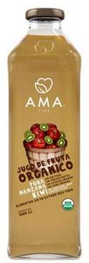 AMA Jugo Orgánico de Manzana y Kiwi 1 L 