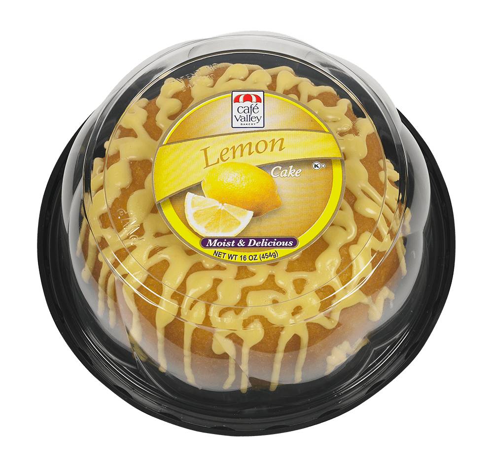 Cafe Valley Bakery Lemon Bundt Cake 16 oz