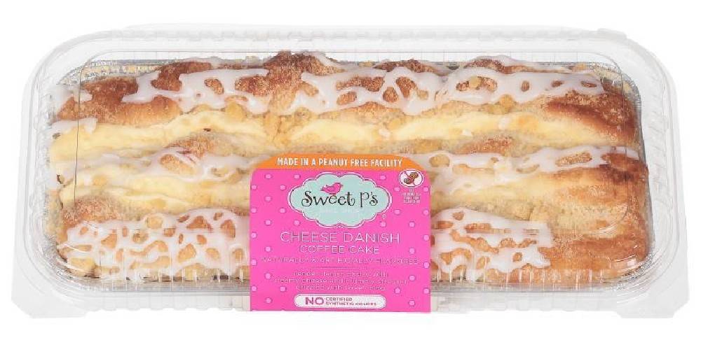 Sweet P's Cheese Danish Coffee Cake 14 oz