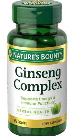 Nature’s Bounty Ginseng Complex 75 ct