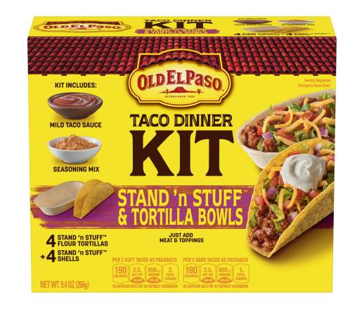 Old El Paso Hard & Soft Taco Dinner Kit 9.4 oz