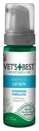 Vet’s Best Waterless Cat Bath 4 oz