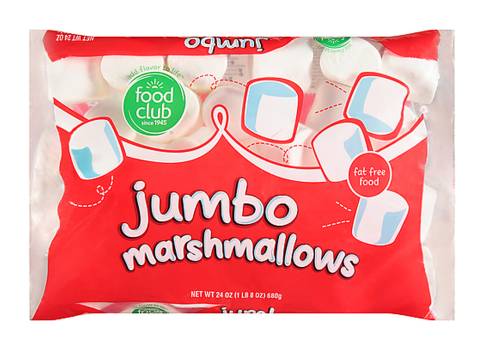 Food Club Jumbo Marshmallows 24 oz