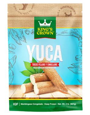 King's Crown Yuca en Trozos / Frozen Cassava 32 oz