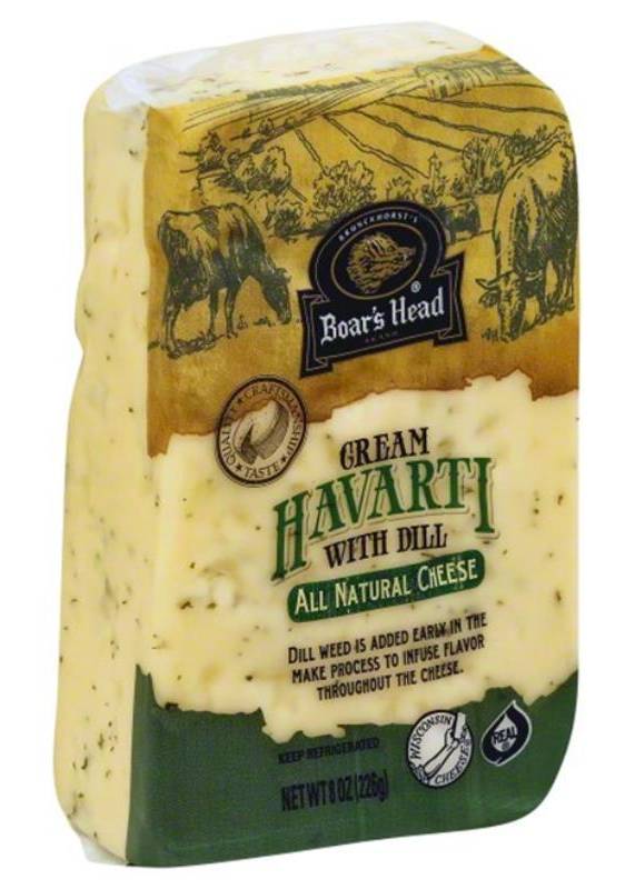 Boar's Head Cream Havarti with Dill Block 8 oz