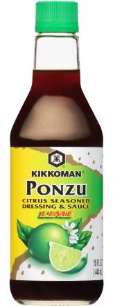 Kikkoman Ponzu Citrus Seasoned Dressing & Sauce Lime