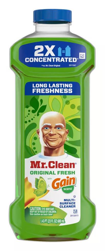 Mr. Clean 2x Concentrated Multi-Surface Cleaner with Gain Scent 23 oz