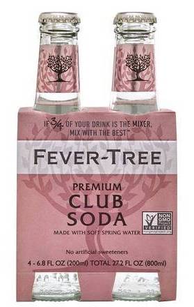 Fever-Tree Club Soda 4-6.8 oz