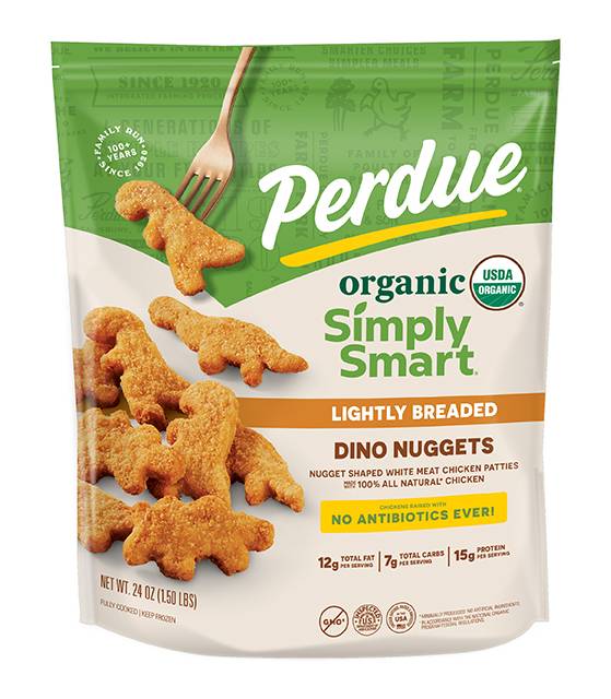 Perdue Simply Smart Organics Chicken Breast Dino Nuggets 24 oz