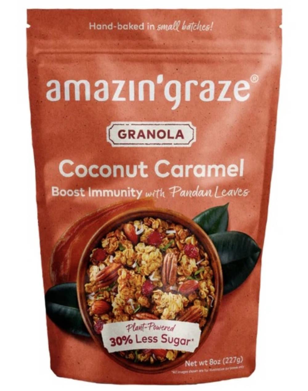 Amazin’ Graze Coconut Caramel Granola 8 oz