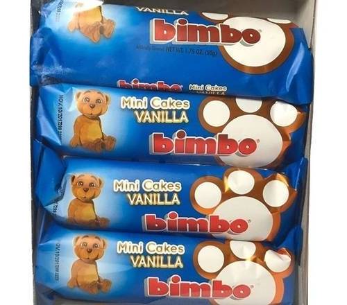 Bimbo Mini Cakes Vanilla 7.6 oz