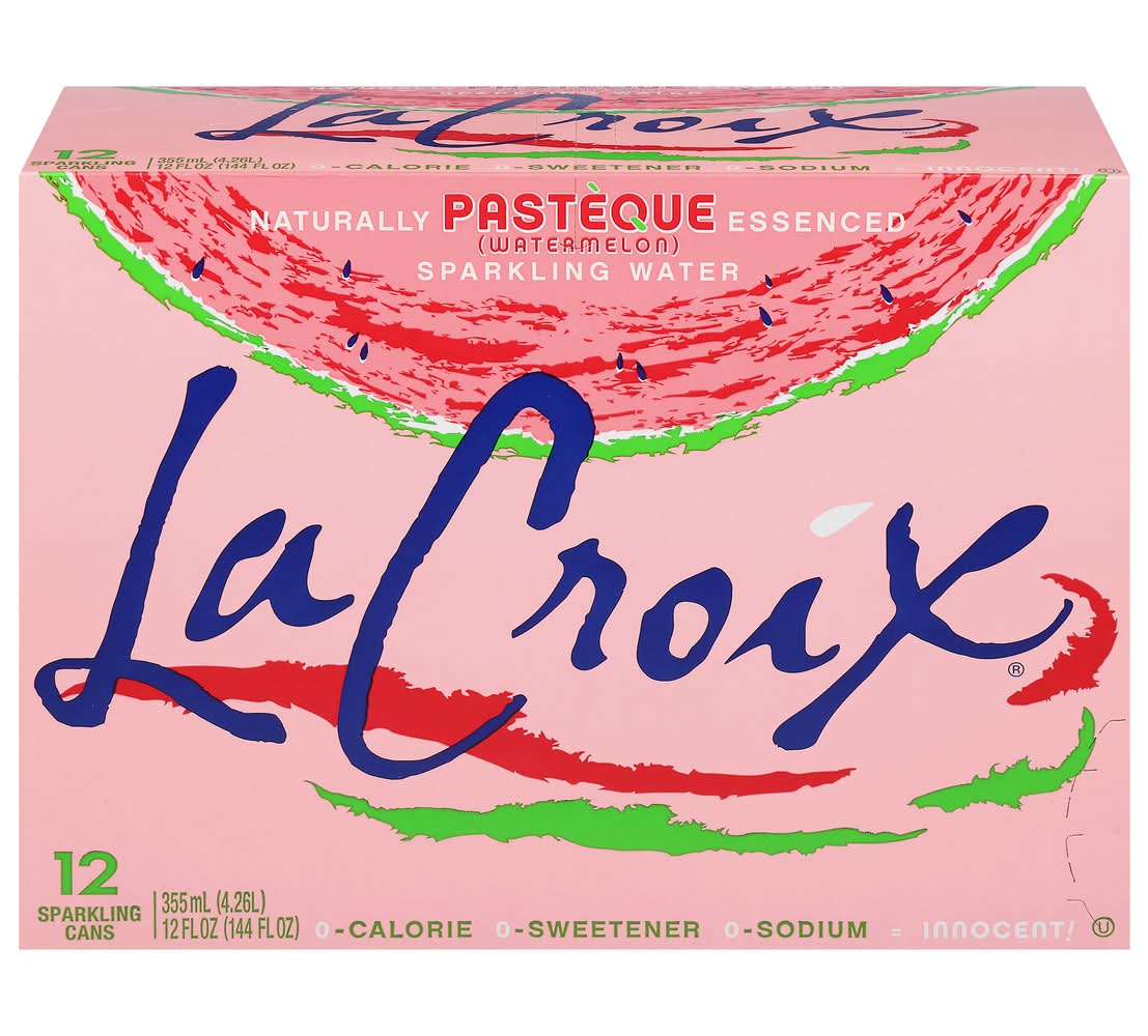 LaCroix Sparkling Water Watermelon 12-12 oz