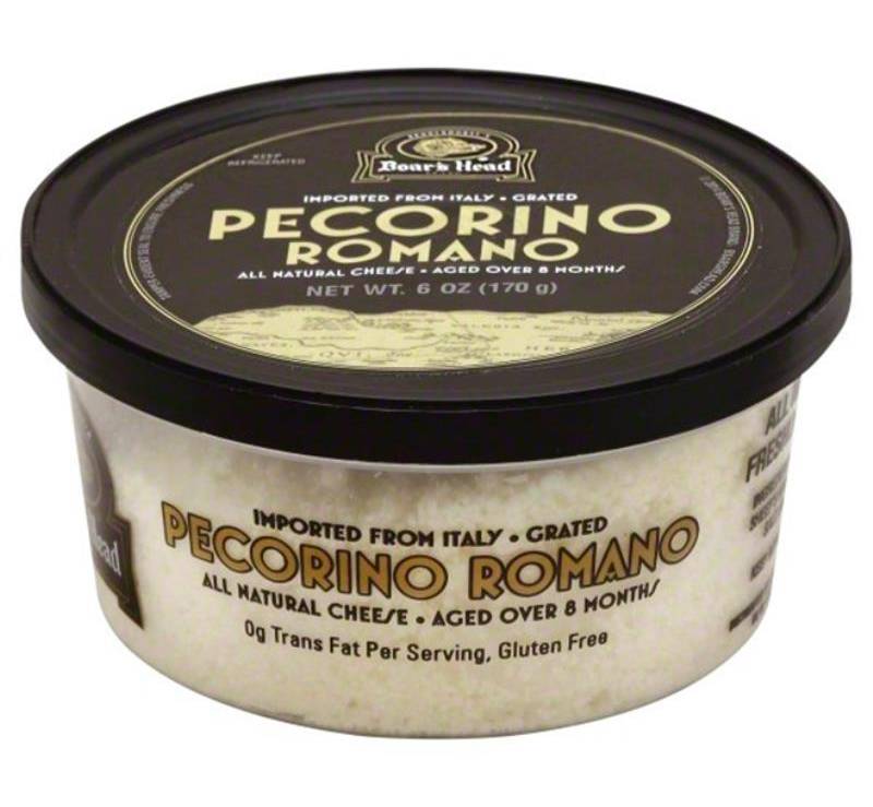 Boar's Head Grated Pecorino Romano 6 oz
