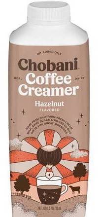 Chobani Coffee Creamer Hazelnut 24 oz