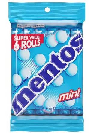 Mentos Mint Rolls 6 ct