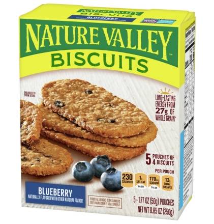 Nature Valley Biscuits with Blueberry 5 pouches