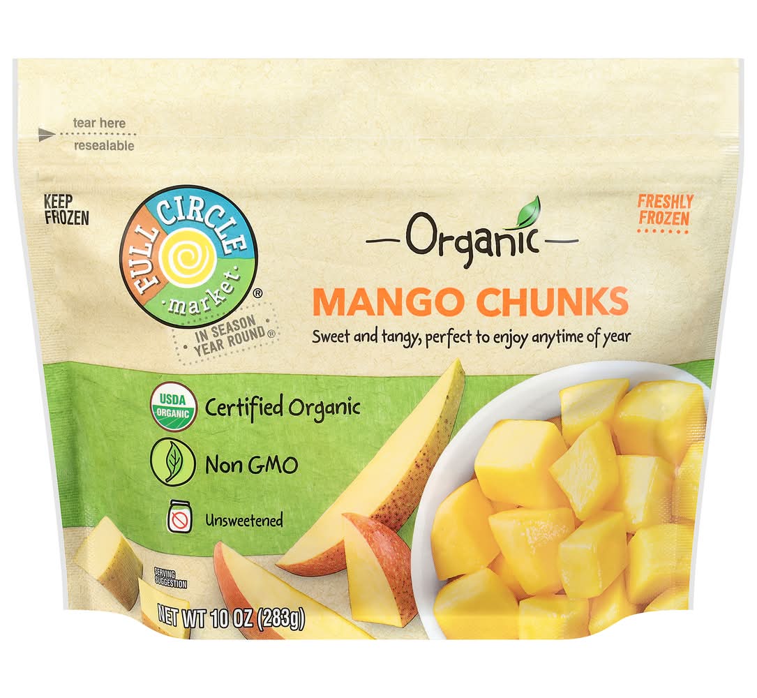 Full Circle Organic Mango Chunks 10 oz