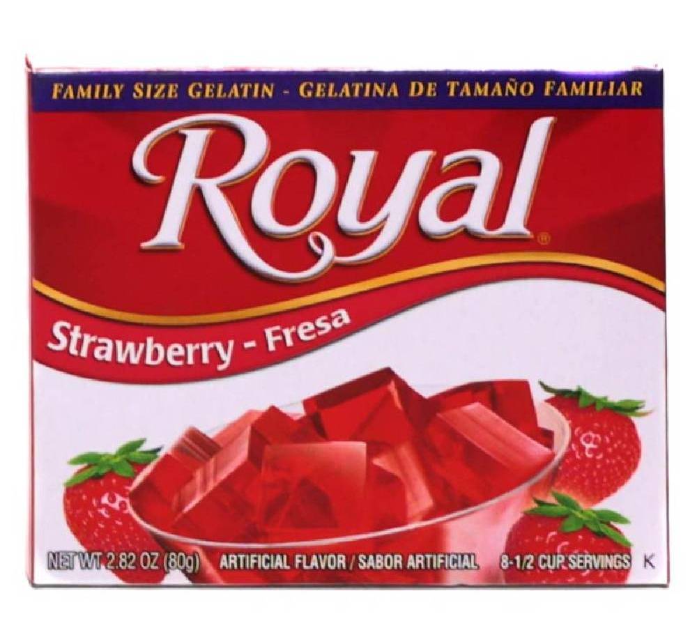Royal Gelatina Strawberry 2.8 oz