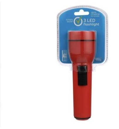 Simply Done 3 LED Flashlight (D2-Batteries not Included) 