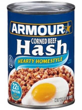 Armour Corned Beef Hash 14 oz