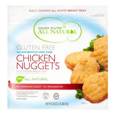 Golden Platter All Natural Chicken Nuggets 20 oz