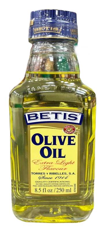 Betis Olive Oil Extra Light Flavour 8.5 oz
