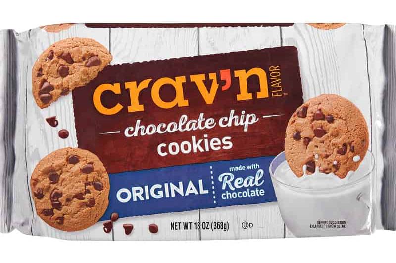 Crav’n Original Cocolate Chip Cookies 13 oz