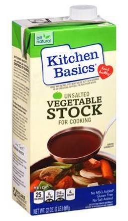 Kitchen Basics No Salt Vegetable Stock 32 oz