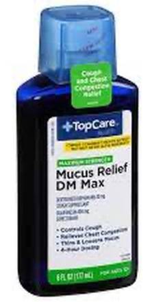 TopCare Health Mucus Relief DM Max 6 oz